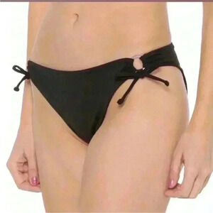 Prana La Plata Bikini Bottoms in Black Size XL NWT